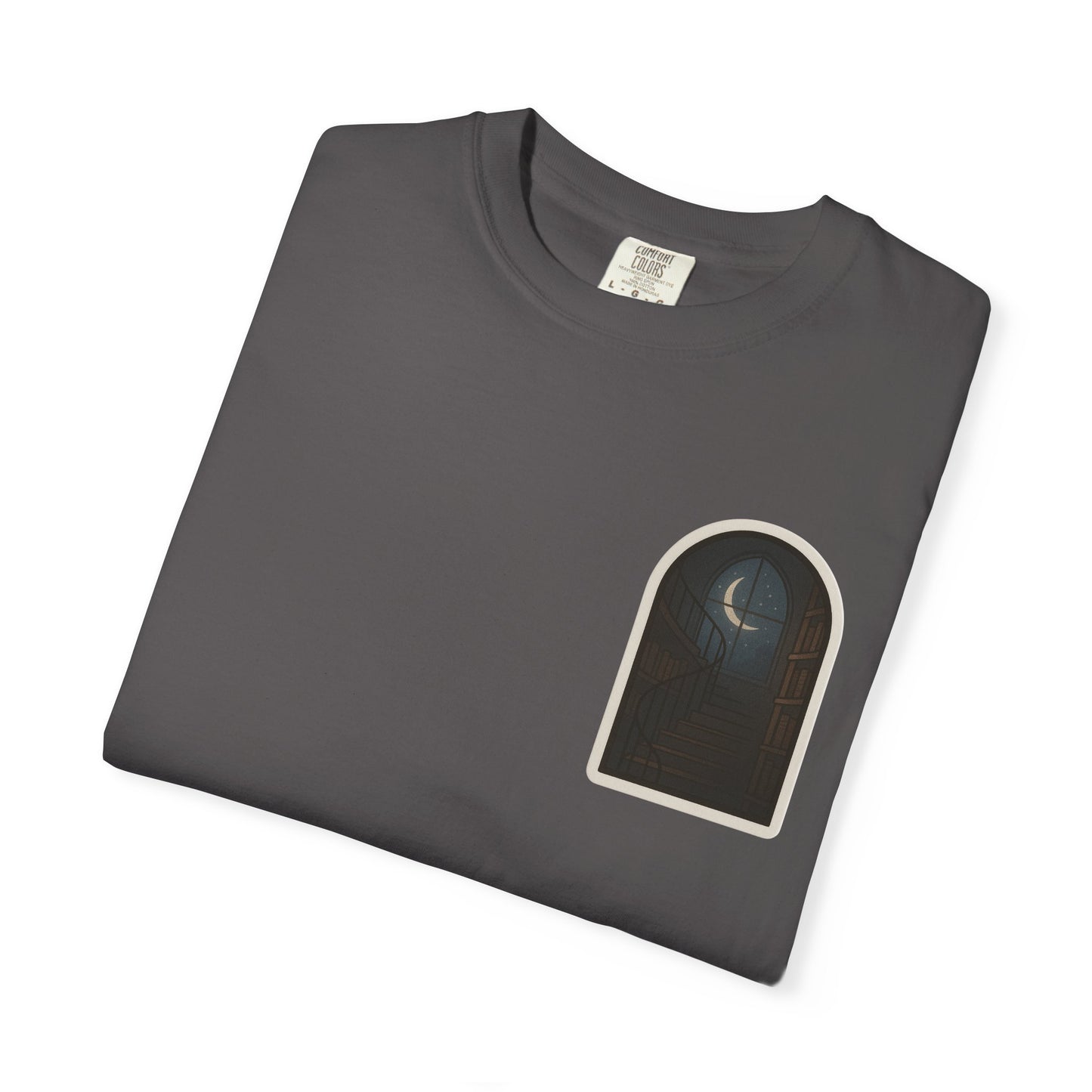 Cursed Library Bookish Shirt – Dark Academia Graphic Tee, Cozy Fantasy Aesthetic for Readers