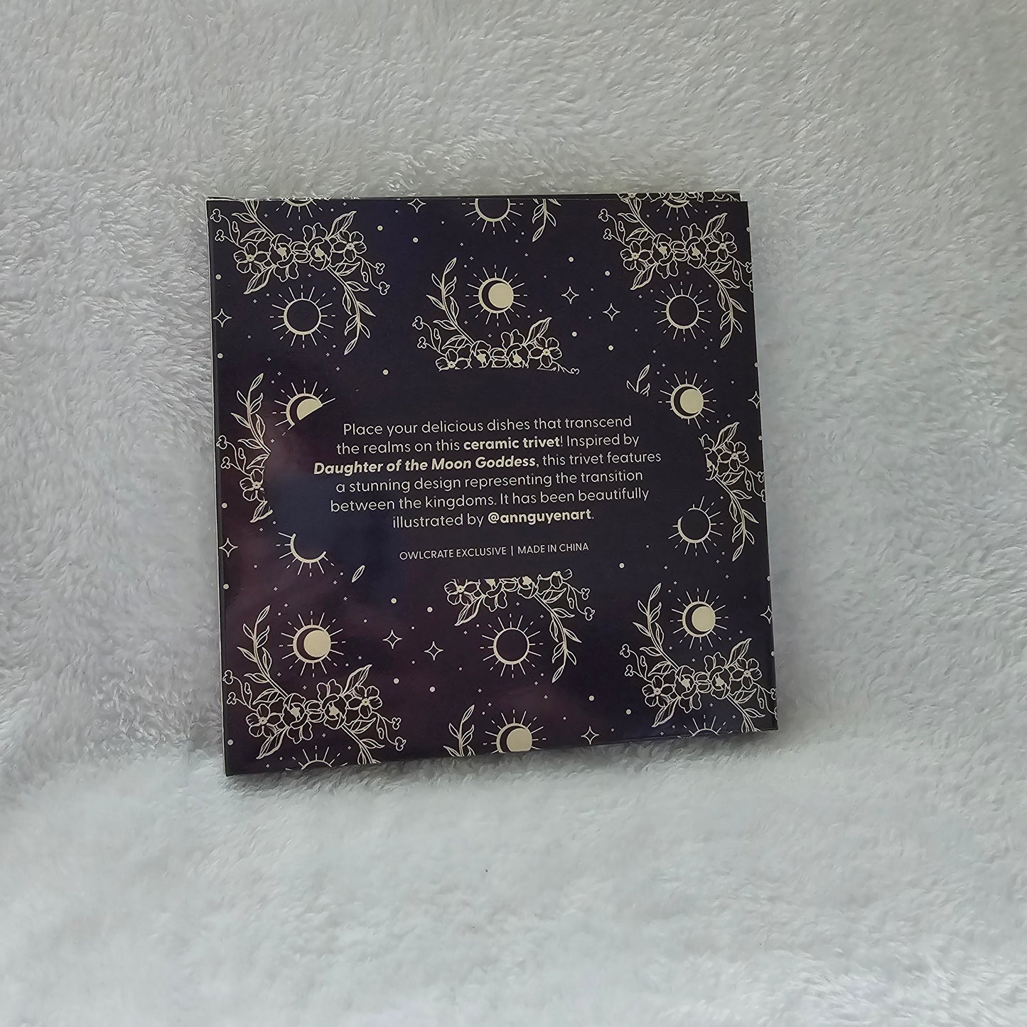 Ceramic Trivet (OwlCrate) - EnchantedBindings