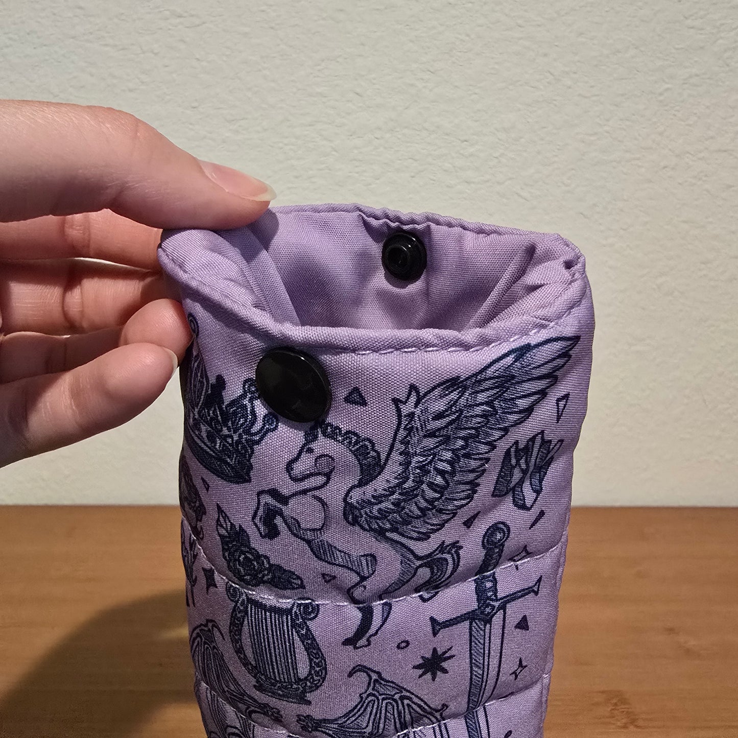 A Court of Thorns and Roses Puffy Accessory Pouch (The Darkly Box)