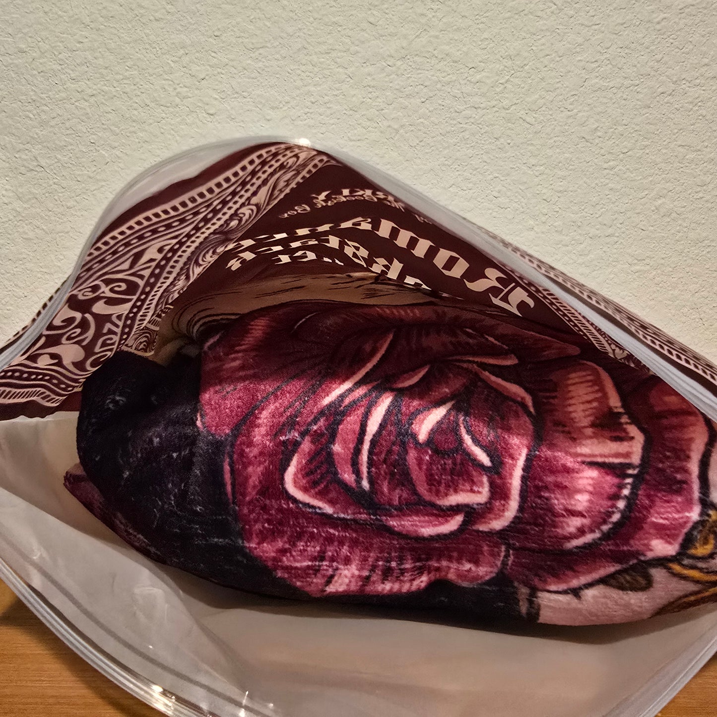 Romance Bookstack Blanket (The Darkly Box) - EnchantedBindings