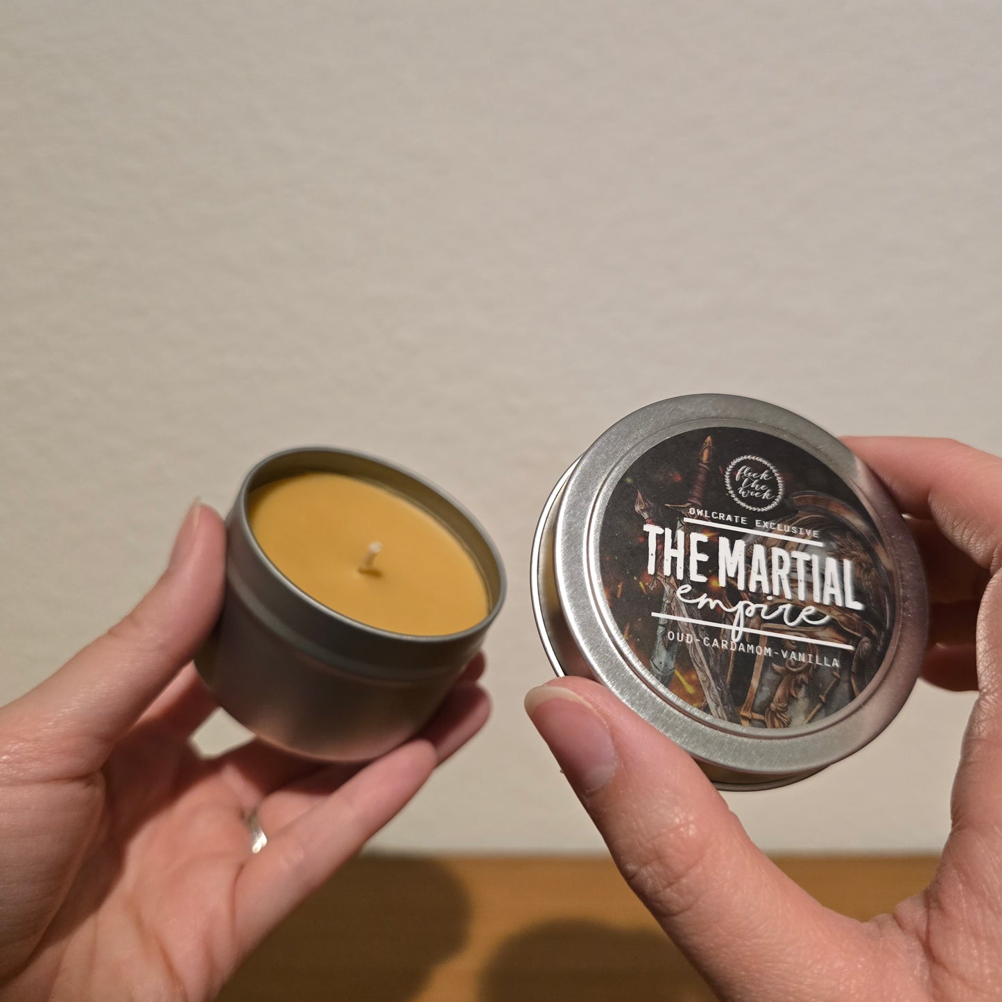 An Ember in the Ashes Candle (OwlCrate)