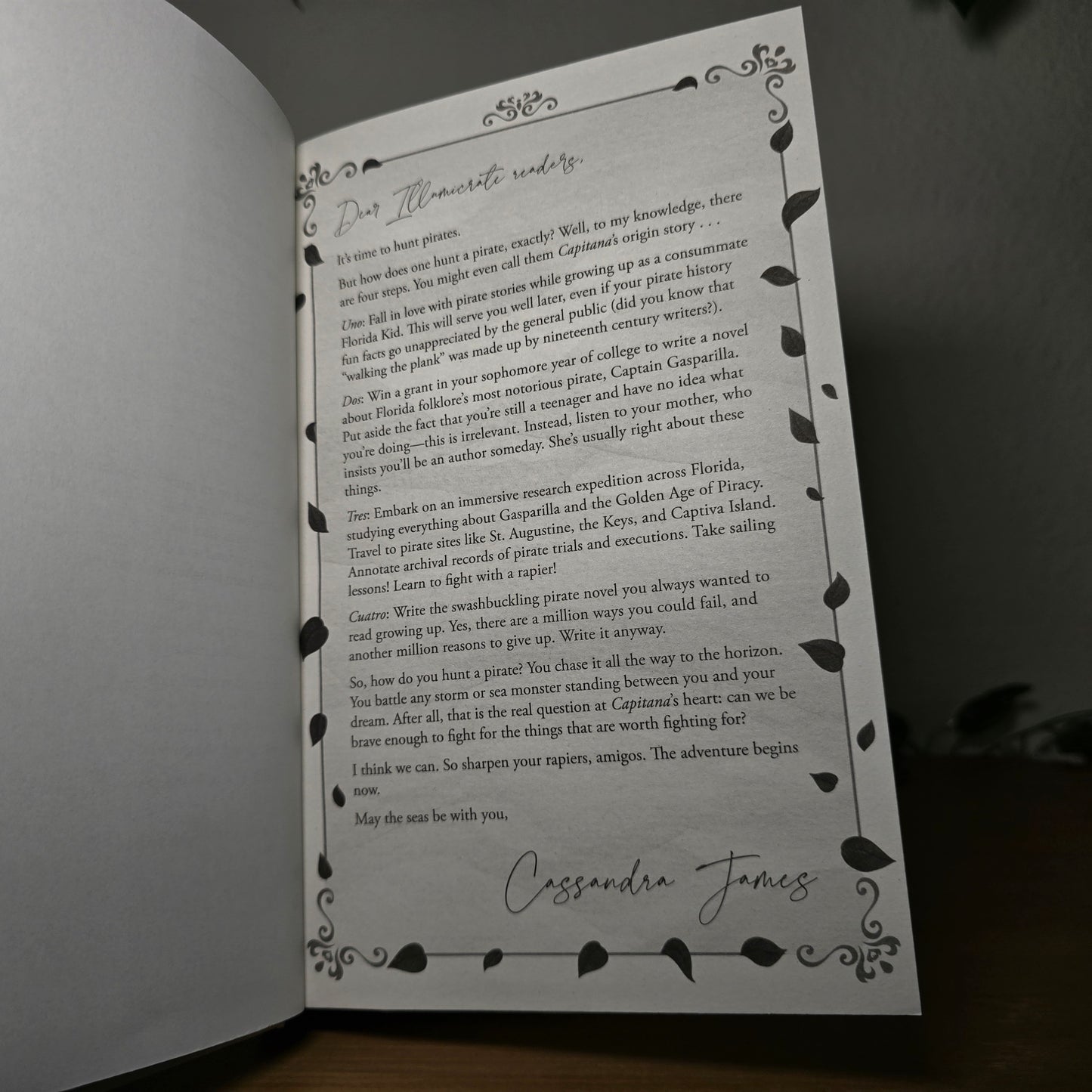 ⚓ Capitana by Cassandra James – Illumicrate Exclusive Edition