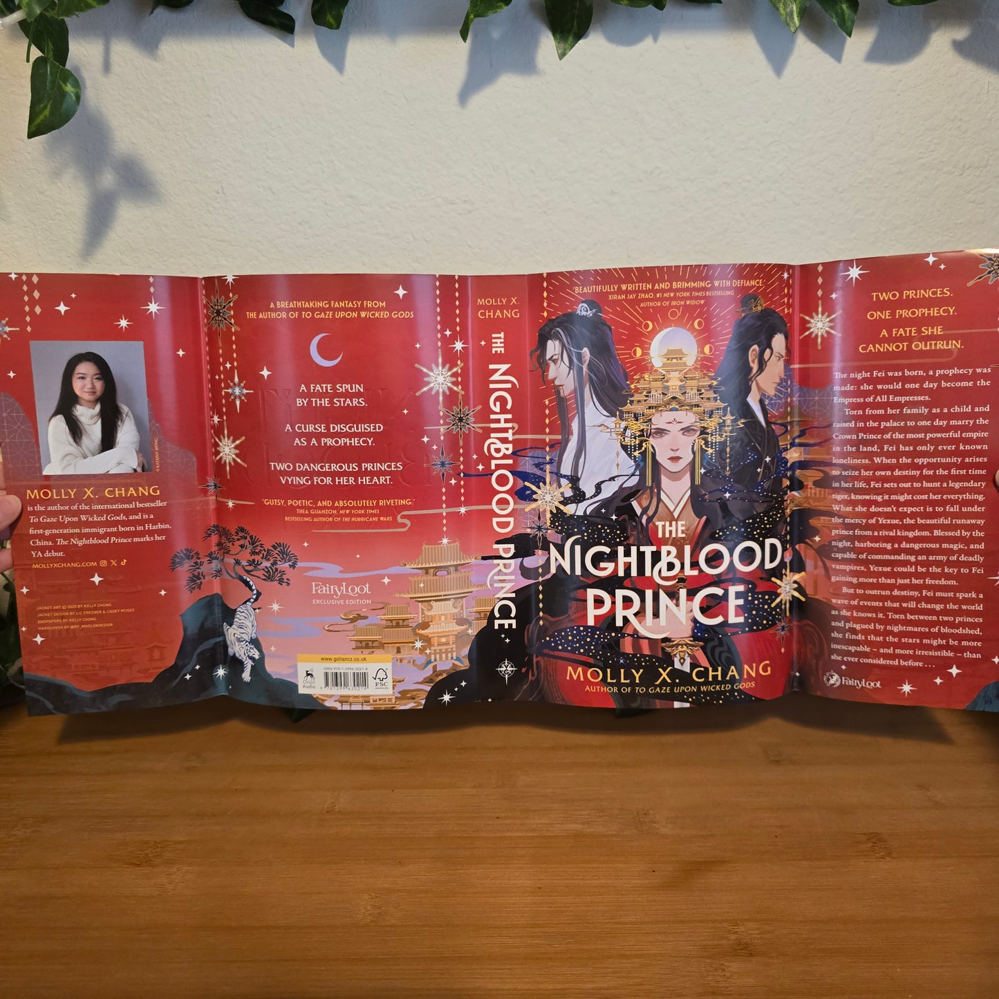 The Nightblood Prince by Molly X. Chang - FairyLoot Exclusive Edition - EnchantedBindings