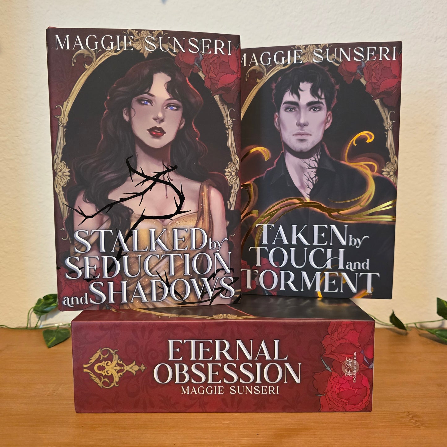 Stalked by Seduction and Shadows & Taken by Touch and Torment by Maggie Sunseri | Eternal Obsession Duet – Fae Crate Exclusive Edition Bundle