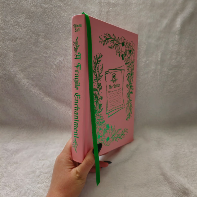 A Fragile Enchantment by Allison Saft (Exclusive OwlCrate Edition) - EnchantedBindings