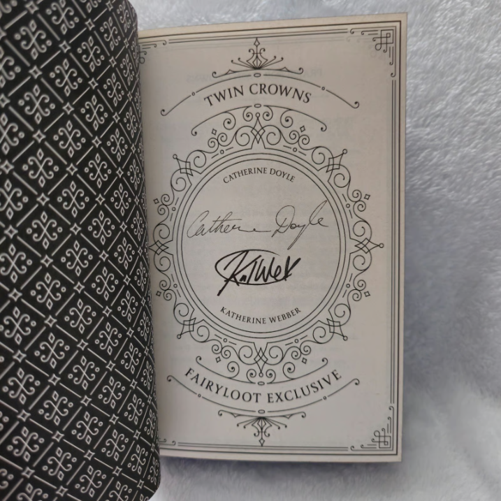 Twin Crowns by Catherine Doyle & Katherine Webber (Exclusive FairyLoot Edition) - EnchantedBindings
