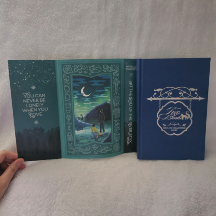 At the End of the River Styx by Michelle Kulwicki (Exclusive OwlCrate Edition) - EnchantedBindings