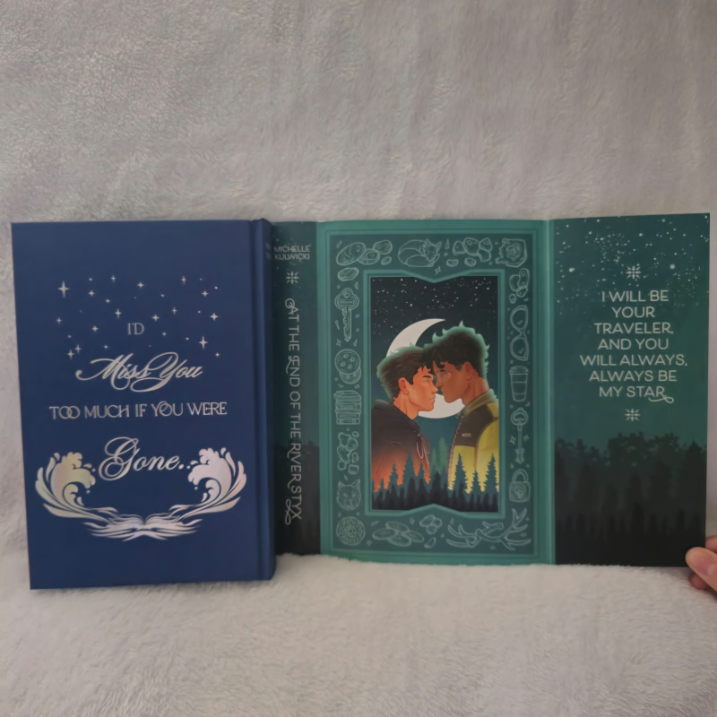 At the End of the River Styx by Michelle Kulwicki (Exclusive OwlCrate Edition) - EnchantedBindings