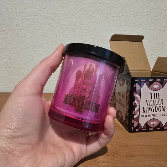 The Veiled Kingdom Candle (The Darkly Box) - EnchantedBindings