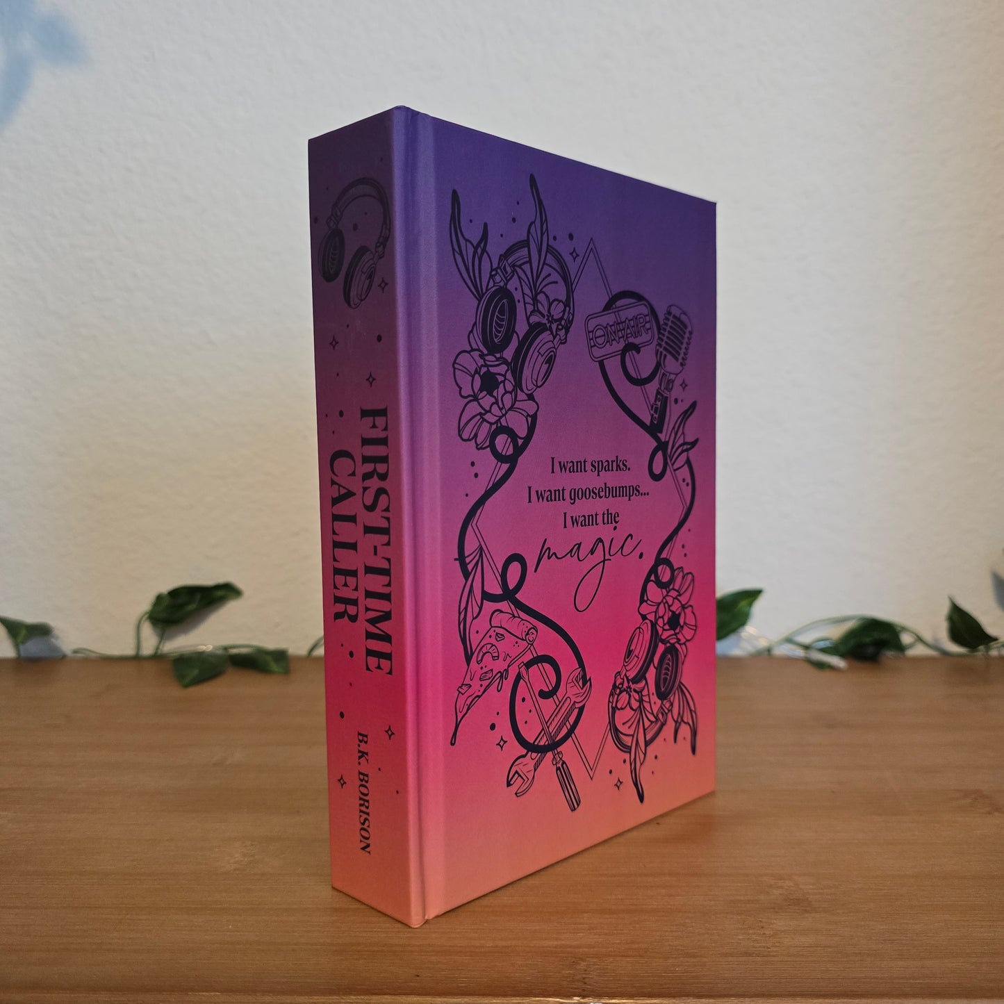First-Time Caller by B.K. Borison – OwlCrate Romance Exclusive Edition