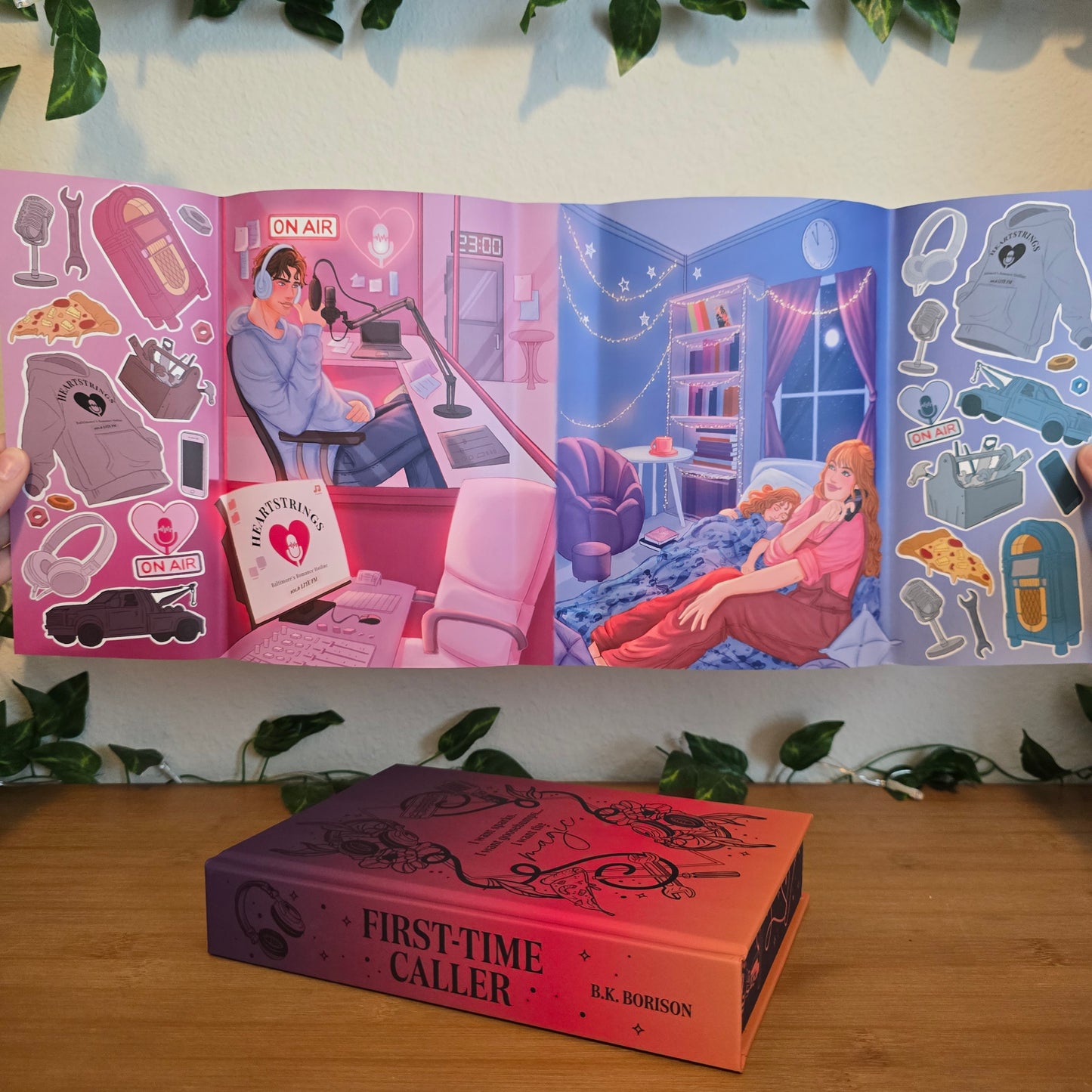 First-Time Caller by B.K. Borison – OwlCrate Romance Exclusive Edition