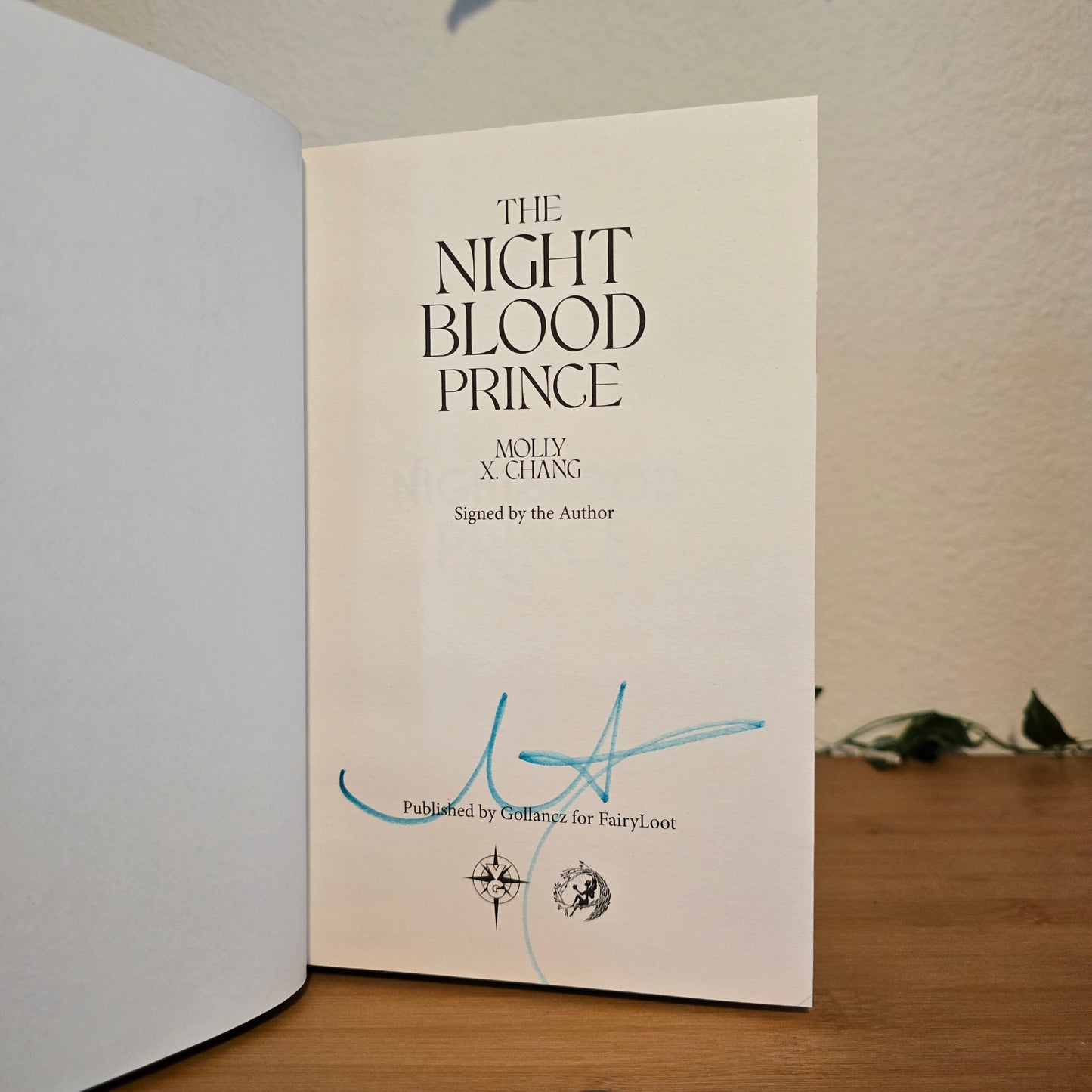 The Nightblood Prince by Molly X. Chang - FairyLoot Exclusive Edition - EnchantedBindings