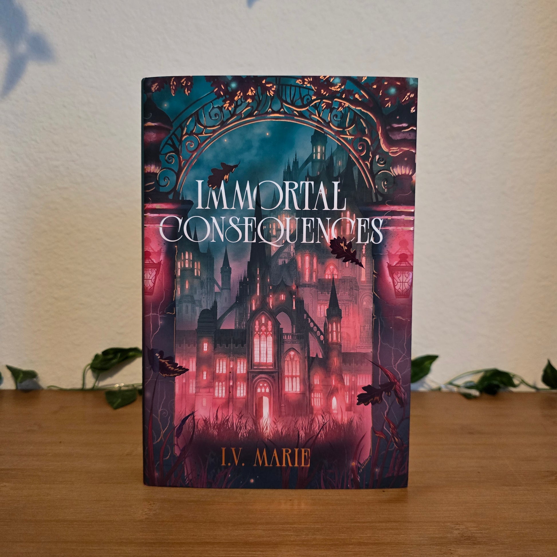 Immortal Consequences by I.V. Marie - FairyLoot Exclusive Edition - EnchantedBindings