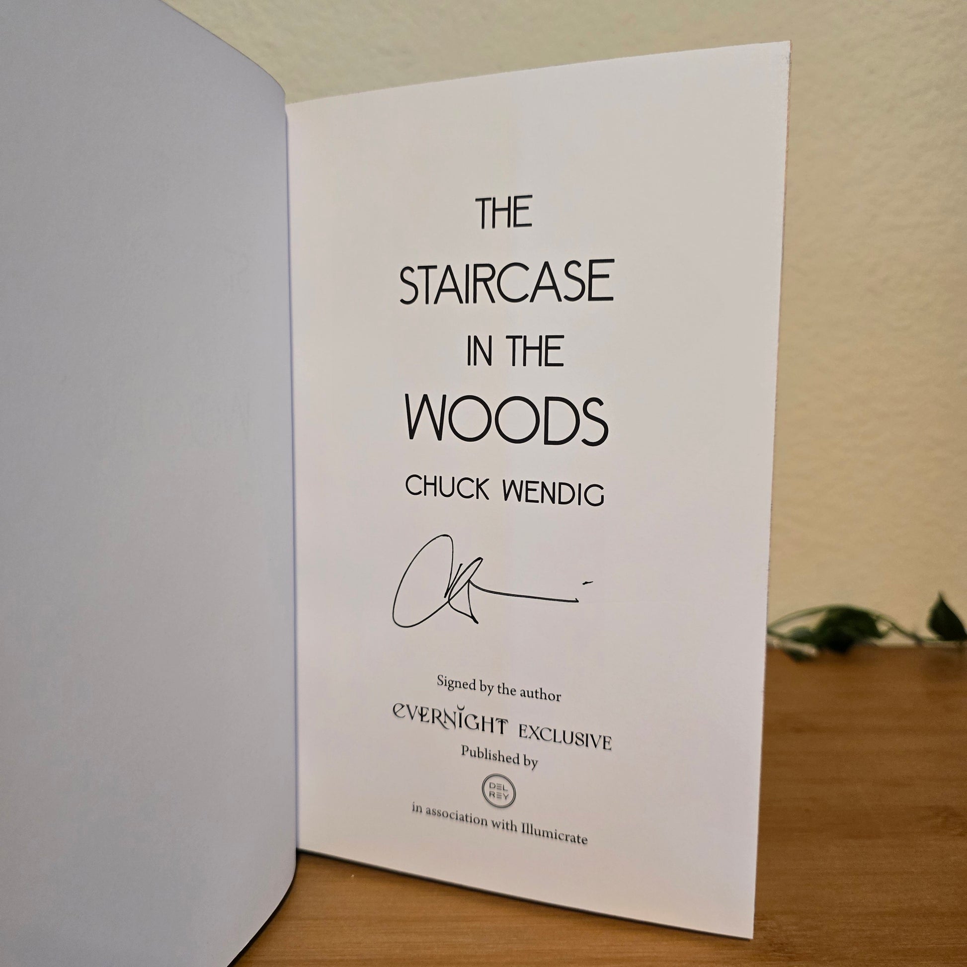 The Staircase in the Woods by Chuck Wendig - Evernight Exclusive Edition - EnchantedBindings