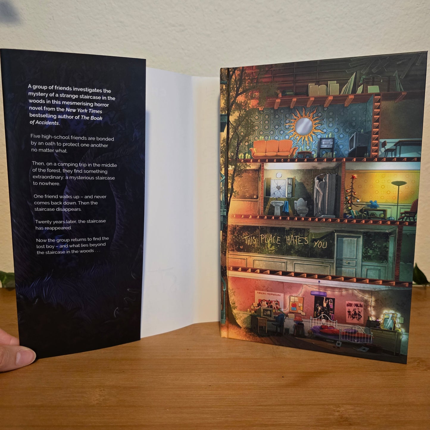 The Staircase in the Woods by Chuck Wendig - Evernight Exclusive Edition - EnchantedBindings