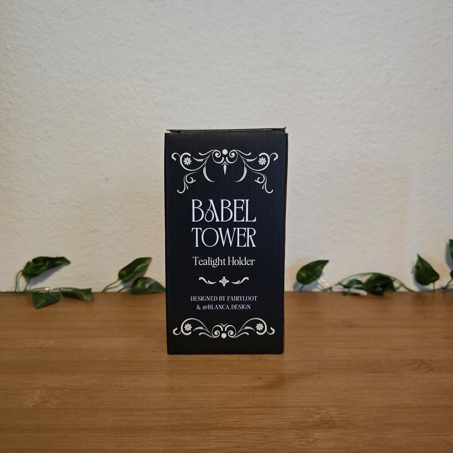 Babel Tealight Candle Holder – FairyLoot Exclusive - EnchantedBindings