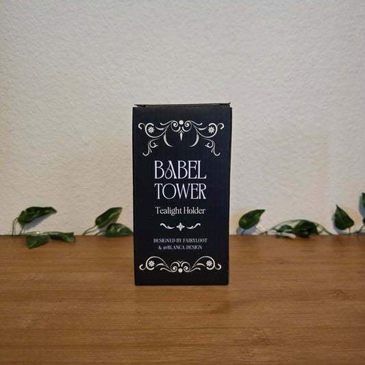Babel Tealight Candle Holder – FairyLoot Exclusive - EnchantedBindings