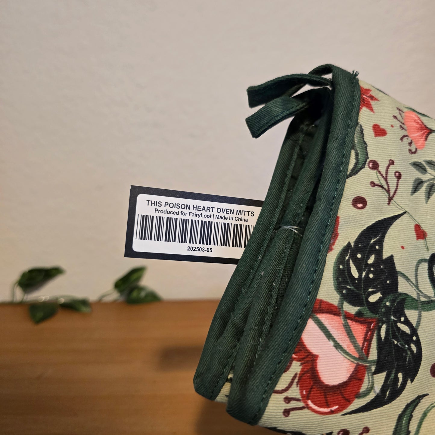 This Poison Heart Oven Mitts – FairyLoot Exclusive - EnchantedBindings