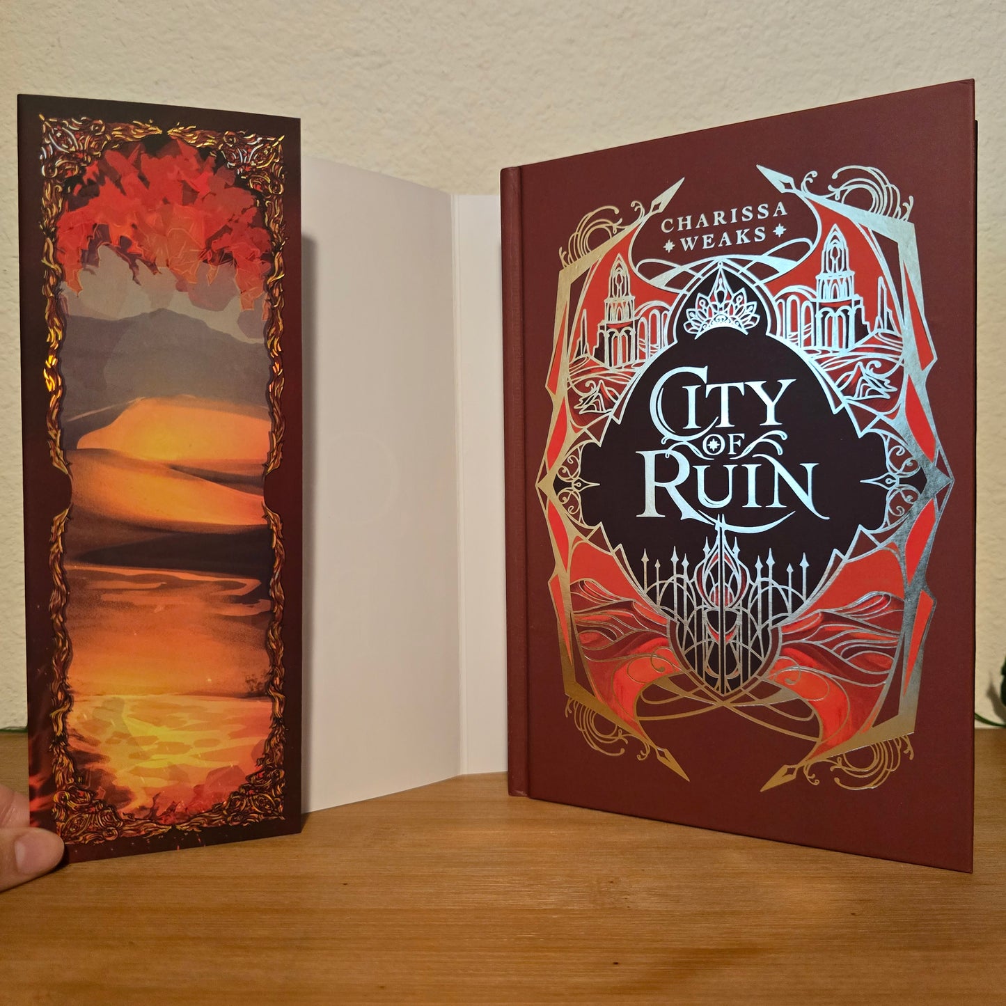 The Witch Collector & City of Ruin by Charissa Weaks — The Arcane Society Exclusive Bundle (Signed)