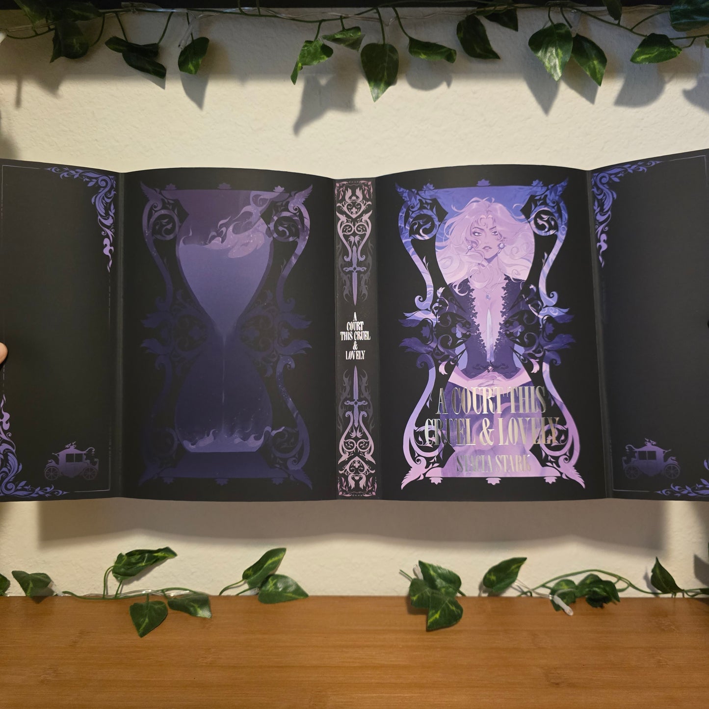 A Court This Cruel and Lovely & A Kingdom This Cursed and Empty by Stacia Stark — The Arcane Society Exclusive Bundle (Signed)