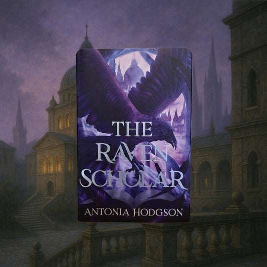 The Raven Scholar by Antonia Hodgson – Illumicrate Exclusive Edition - EnchantedBindings