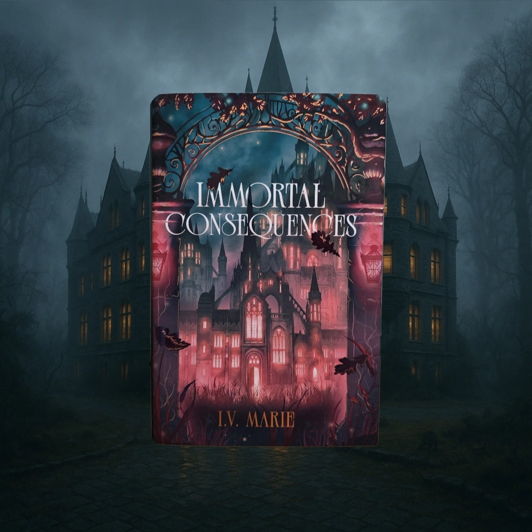 Immortal Consequences by I.V. Marie - FairyLoot Exclusive Edition - EnchantedBindings