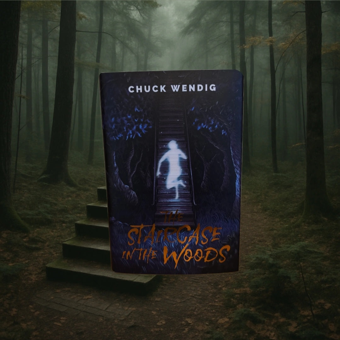 The Staircase in the Woods by Chuck Wendig - Evernight Exclusive Edition - EnchantedBindings