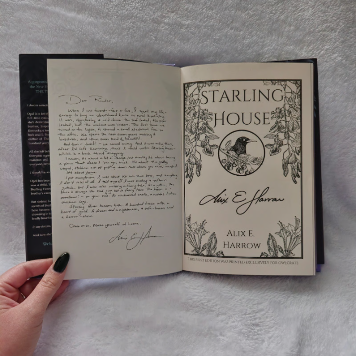 Starling House by Alix E. Harrow (Exclusive OwlCrate Edition)