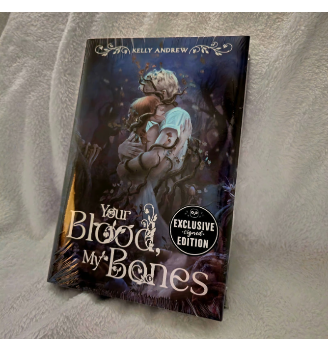 Your Blood, My Bones by Kelly Andrew (Exclusive OwlCrate Edition)