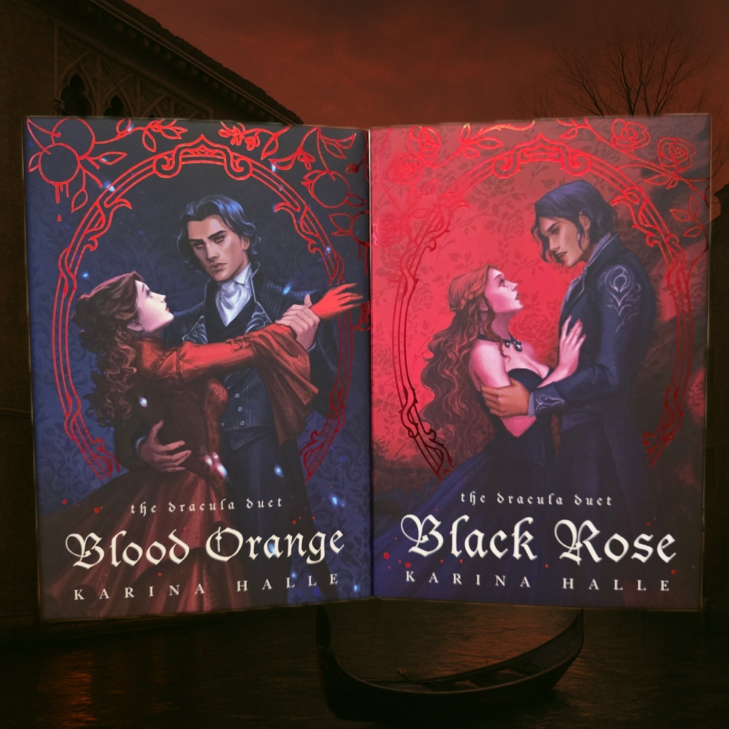 The Dracula Duet by Karina Halle — The Arcane Society Exclusive Edition - EnchantedBindings
