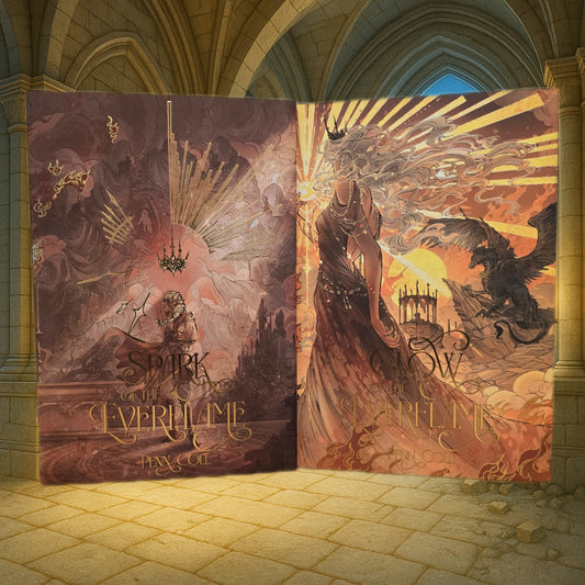 Spark of the Everflame & Glow of the Everflame — Penn Cole — The Arcane Society Exclusive Bundle (Signed)