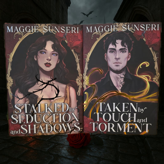 Stalked by Seduction and Shadows & Taken by Touch and Torment by Maggie Sunseri | Eternal Obsession Duet – Fae Crate Exclusive Edition Bundle